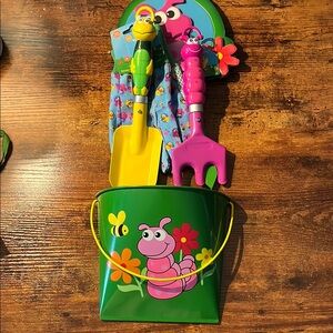 Kids garden tool set